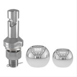 CURT Hitch Balls 42280 ball, Steel, Chrome, 1.00 in. Shank, 2 in. Ball, 2 5/16 in. Ball, Kit thumbnail 3