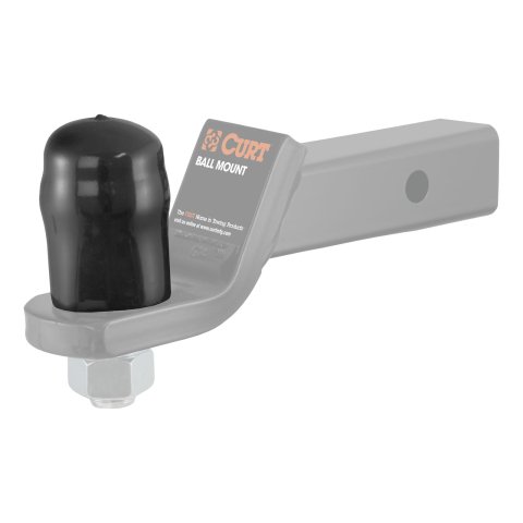 CURT Hitch Ball Covers 21811 Cover, Rubber, Hex, Black, 2 5/16 in., Each thumbnail 2