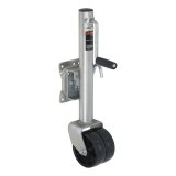 CURT Marine Trailer Jacks 28155 Jack, Marine, 1,500 lb. Capacity, 12 in. Travel, Steel, Zinc, Dual Casters, Swivel, Each thumbnail 2