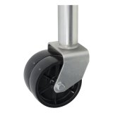 CURT Marine Trailer Jacks 28155 Jack, Marine, 1,500 lb. Capacity, 12 in. Travel, Steel, Zinc, Dual Casters, Swivel, Each thumbnail 4