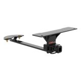 CURT Class 1 Receiver Hitch 11370 Trailer Hitch, I, 1/4 in. Receiver, Black Powdercoated, Nissan, Each thumbnail 1