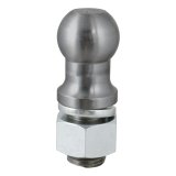 CURT Hitch Balls 40089 Ball, 3 in. Ball, 2.000 in. Diameter Shank, 3.500 in. Length Shank, 30,000 lbs., Each thumbnail 1