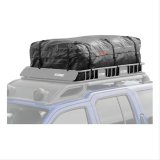 CURT Extended Roof Rack Cargo Bags 18221 Storage Bag, Bag, 21 cu. ft. Capacity, Vinyl, Black, 34 in. Width, 59 in. Length, 18 in. Height, Each thumbnail 6