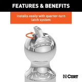 Curt Manufacturing Hitch Balls 60634 Gooseneck Trailer Ball, 3" OEM-Style Gooseneck Ball, 38,000 lbs. thumbnail 3