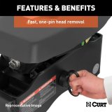 CURT A20 Fifth Wheel Trailer Hitches 16092 Hitch 2020-2020 Silverado 2500 HD 8' Bed with 5th Prep 3500 HD 8' Bed Sierra 2500 HD 8' Bed Sierra 3500 HD 8' Bed Whith Package thumbnail 8