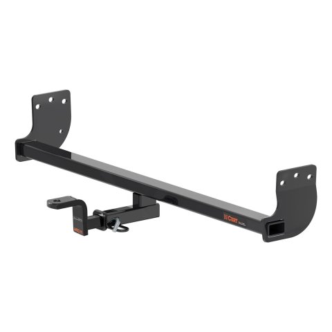 CURT Class 1 Receiver Hitch 115783 Hitches, I Trailer Hitch, 1/4 in. Receiver, 3/4 in. Ball Mount Included, Square Tube Welded, Black Powdercoated, Kia Seltos, Kit thumbnail 9