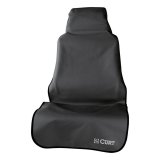 Curt Manufacturing Seat Covers 18501 Cover, Defender 58" X 23" Removable Waterproof Black Bucket Cover thumbnail 1
