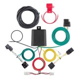 CURT Custom Wiring Connector Harnesses for 2022-2023 KONA, KONA N - 56504 Trailer Wire Connector, T-Connector, 4-Way Flat, Hyundai, Each thumbnail 1