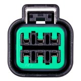 CURT Custom Wiring Connector Harnesses for 2022-2023 KONA, KONA N - 56504 Trailer Wire Connector, T-Connector, 4-Way Flat, Hyundai, Each thumbnail 3
