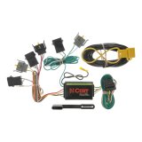 CURT Custom Wiring Connector Harnesses for 1995-2001 EXPLORER, 1997-2001 MOUNTAINEER - 55345 Vehicle Towing Harness Adapter, T-Connector, 3-Wire System, Circuit Protected Converter, Ford/Mercury, Each thumbnail 1