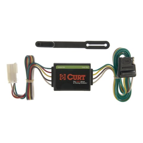 CURT Custom Wiring Connector Harnesses for 1996-1999 SLX, 1992-2002 TROOPER - 55339 Vehicle Towing Harness Adapter, T-Connector, 3-Wire System, Converter, use on Acura®/Isuzu, Each