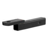 CURT Powdercoated Ball Mounts 45020 Receiver Hitch Mount, Steel, Black, 2 in. Square, 2 in. Drop, .750 in Rise, 10.25 in Length, Each thumbnail 1