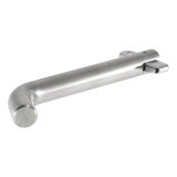 CURT Receiver Pins and Clips 23582 Hitch Pin, 5/8 in. Diameter, Stainless Steel, Natural, Kit thumbnail 2