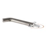 CURT Receiver Pins and Clips 23582 Hitch Pin, 5/8 in. Diameter, Stainless Steel, Natural, Kit thumbnail 4