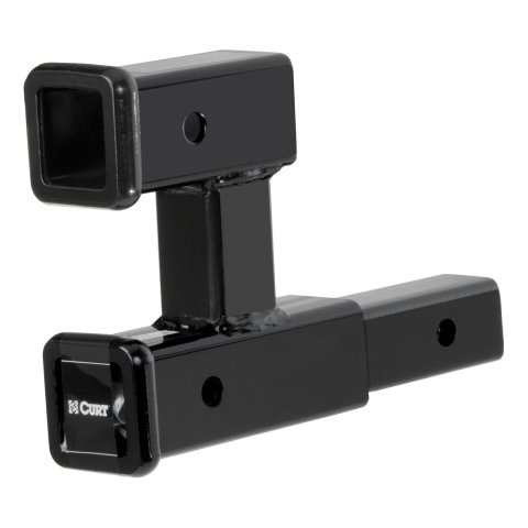 CURT Dual Receiver Extenders 45792 Hitch Adapter, Tube Adapter, Each
