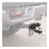 CURT Combination Ball/Pintle Hooks 48190 Pintle Hitch, Ball and Pintle Hook, Plate Mount, 16,000 lbs. GTW, 2 in. Hitch Ball Diameter, Each thumbnail 1