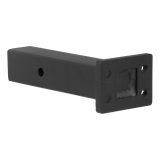 CURT Adjustable Pintle Mounts 48340 Mount, 20,000 lbs. GTW, 1-Position Mounting, 2 1/2 in. Square Receiver Mount, Steel, Black Carbide, Eac thumbnail 2