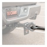 CURT Forged Alloy Flat Drawbars 48510 Lunette Eye, 22,000 lbs. GTW, 3 in. Eye Diameter, 13 in. Base Length, 3 in. Base Width, Steel, Black, Each thumbnail 3