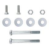 CURT Forged Alloy Lunette Eyes and Channels 48630 Eye, 12,000 lbs. GTW, 3 in. Eye Diameter, Mount Included, 7 1/2 in. Channel Height, Steel, Black, Kit thumbnail 3