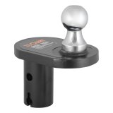 CURT Hitch Balls 60602 Ball, Steel, Chrome, Gooseneck, 2 5/16 in. Diameter, 4 in. Offset, Each thumbnail 2