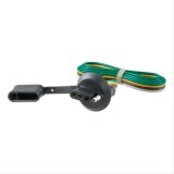 CURT 4-Way Flat License Plate Light Plug Adapters 57405 Vehicle Towing Harness Adapter, 4 to 4 thumbnail 2