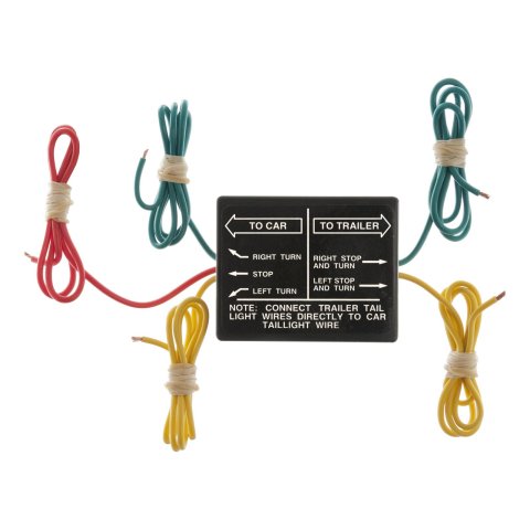 CURT 3 to 2 Powered Converter Modules 58240 Vehicle Towing Harness Adapter, Basic Taillight Converter, 3-Wire 2-Wire, Universal, Each thumbnail 2