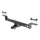 CURT Class 1 Receiver Hitch 11234 Trailer Hitch, I, 1/4 in. Receiver, Black Powdercoated, Volkswagen, Each thumbnail 1