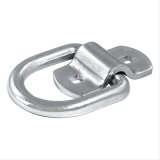 CURT Rope Rings 83742 Cargo Tie-Down Anchor, Ring, D-ring Type, Steel, Zinc Plated, 11,000 lb. Capacity, Each thumbnail 1