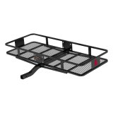CURT Basket-Style Cargo Carriers 18152 Carrier, Receiver Hitch Mount, Steel, Black Powdercoated, 500 lb. Capacity, 60 in. x 24 in., Each thumbnail 1