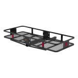 CURT Basket-Style Cargo Carriers 18152 Carrier, Receiver Hitch Mount, Steel, Black Powdercoated, 500 lb. Capacity, 60 in. x 24 in., Each thumbnail 3