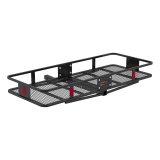 CURT Basket-Style Cargo Carriers 18152 Carrier, Receiver Hitch Mount, Steel, Black Powdercoated, 500 lb. Capacity, 60 in. x 24 in., Each thumbnail 4