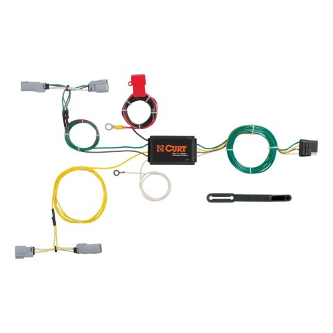 CURT Custom Wiring Connector Harnesses for 2015-2023 CHALLENGER - 56230 T-Connector, Vehicle Towing Harness Adapter, Dodge, Kit