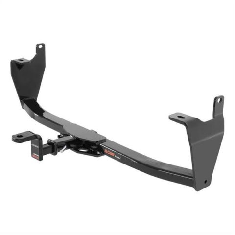 CURT Class 2 Receiver Hitch 121423 Trailer Hitch, II, 1 1/4 in. Receiver, Black Powdercoated, Jeep, Each thumbnail 1