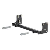 CURT Custom Tow Bar Base Plates for 2019-2023 CHEROKEE - 70103 Adapter Bracket, Plate, Steel, Black Powdercoated, Jeep, Kit thumbnail 1