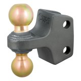 Curt Manufacturing Receiver Hitch Ball Mounts 45953 Trailer Mount, Replacement Rebellion XD Dual Ball, 2" & 2-5/16", Up to 20K thumbnail 1