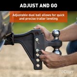 Curt Manufacturing Receiver Hitches 45935 Adjustable Hitch thumbnail 4