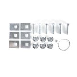 CURT Class 3 Receiver Hitch 13029 Trailer Hitch, III, 2 in. Receiver, Black, Square Tube, Cadillac, Chevy, GMC, Each thumbnail 1