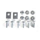 CURT Class 3 Receiver Hitch 13422 Trailer Hitch, III, 2 in. Receiver, Black, Round Tube, Cadillac, Chevy, GMC, Each thumbnail 1