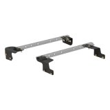 CURT Custom Fifth Wheel Bracket Kits for 2007-2021 TUNDRA - 16468 Brackets, Steel, Gloss Black, Toyota, Set thumbnail 1