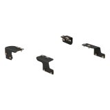 CURT Custom Fifth Wheel Bracket Kits for 2007-2021 TUNDRA - 16468 Brackets, Steel, Gloss Black, Toyota, Set thumbnail 2