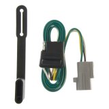 CURT Custom Wiring Connector Harnesses for 2001-2002 SEQUOIA - 55246 Vehicle Towing Harness Adapter, Trailer Harness Adapter, 4-Way Flat, Replacement Style, Toyota, Each thumbnail 1