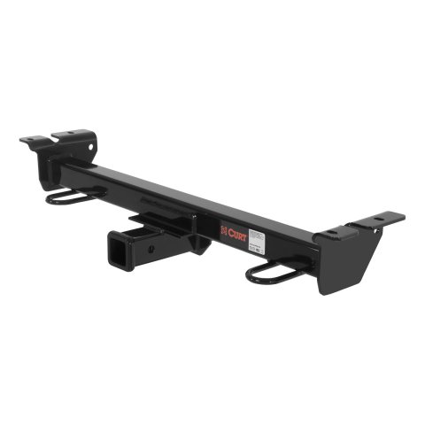 CURT Class 3 Receiver Hitch 33055 Trailer Hitch, III, Front Receiver, 2 in. Receiver, Black, Square Tube, Ford, Each thumbnail 1