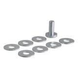 CURT Weight Distribution Replacement Hardware 17114 Rivet, Round Bar, Hitch Part, 1 in. Rivet, Each thumbnail 2