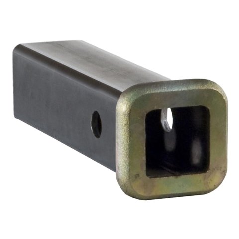 CURT Trailer Hitch Receiver Tubing 49506 Tubing, Steel, Natural, 1 1/4 in. Square, 6 in. Length, Each