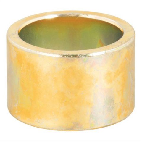 CURT Trailer Ball Reducer Bushings 21200 Hitch Bushings, Adapter, Reducer-style, From 1 1/4 in. to 1 in., Steel, Zinc, Unpackaged, Each thumbnail 1