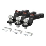 CURT Ready-Tow Ball Mounts 45057 Receiver Hitch Mount Kit, Includes 2 in. Ball, Mount, Pin, Clip, Set of 3 thumbnail 1