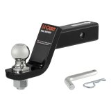 CURT Ready-Tow Ball Mounts 45057 Receiver Hitch Mount Kit, Includes 2 in. Ball, Mount, Pin, Clip, Set of 3 thumbnail 3