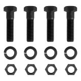 CURT Forged Pintle Hooks 48215 Hitch, Hook, Plate Mount, 30,000 lbs. GTW, 8,000 lbs. Vertical Load Rating, Steel, Black, Each thumbnail 2