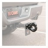 CURT Forged Pintle Hooks 48215 Hitch, Hook, Plate Mount, 30,000 lbs. GTW, 8,000 lbs. Vertical Load Rating, Steel, Black, Each thumbnail 5