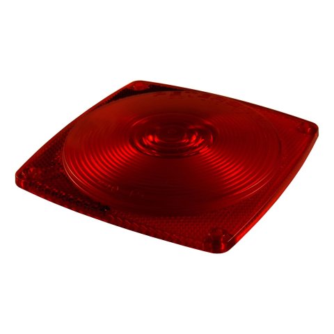 CURT Combination Trailer Light Replacement Lenses 53445 Lens, Replacement, Rear, Plastic, Red, for Curt Lamp Model 53440 or 53441, Each thumbnail 2